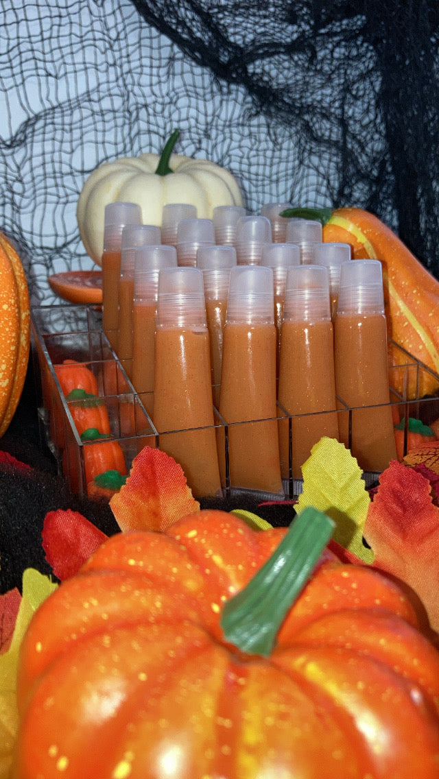 Pumpkin pie lip gloss