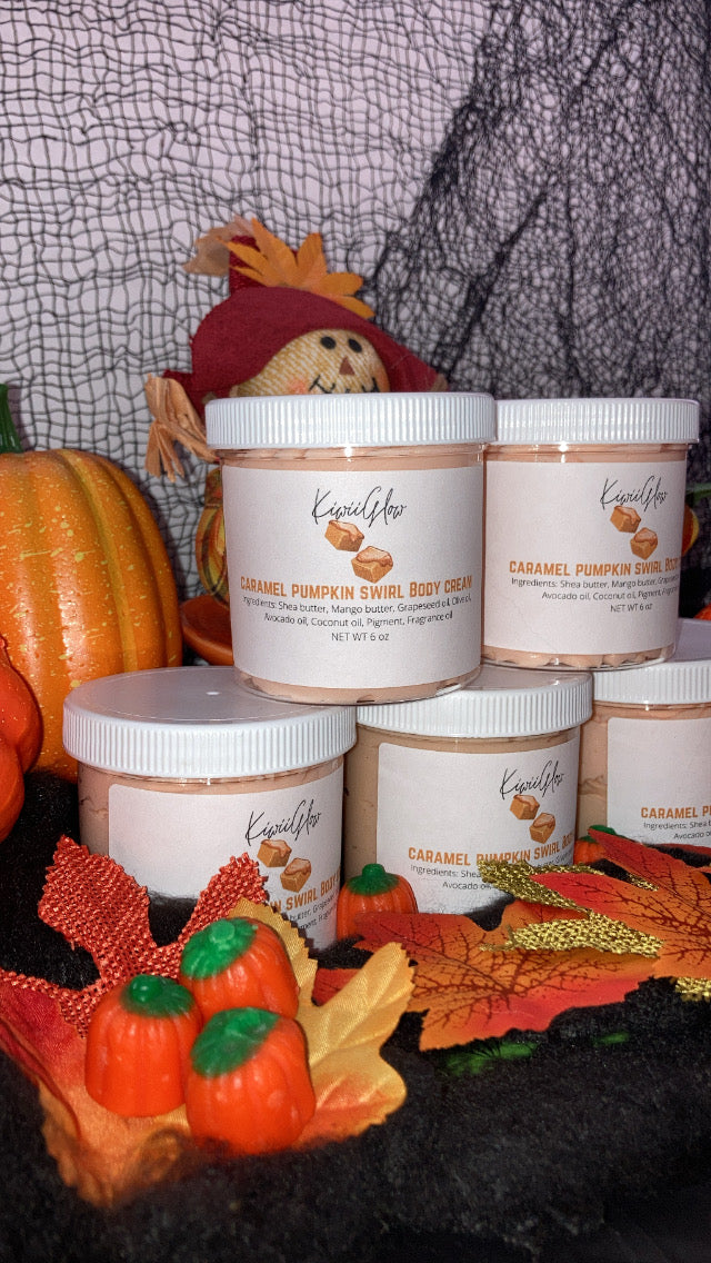 Caramel pumpkin swirl body cream