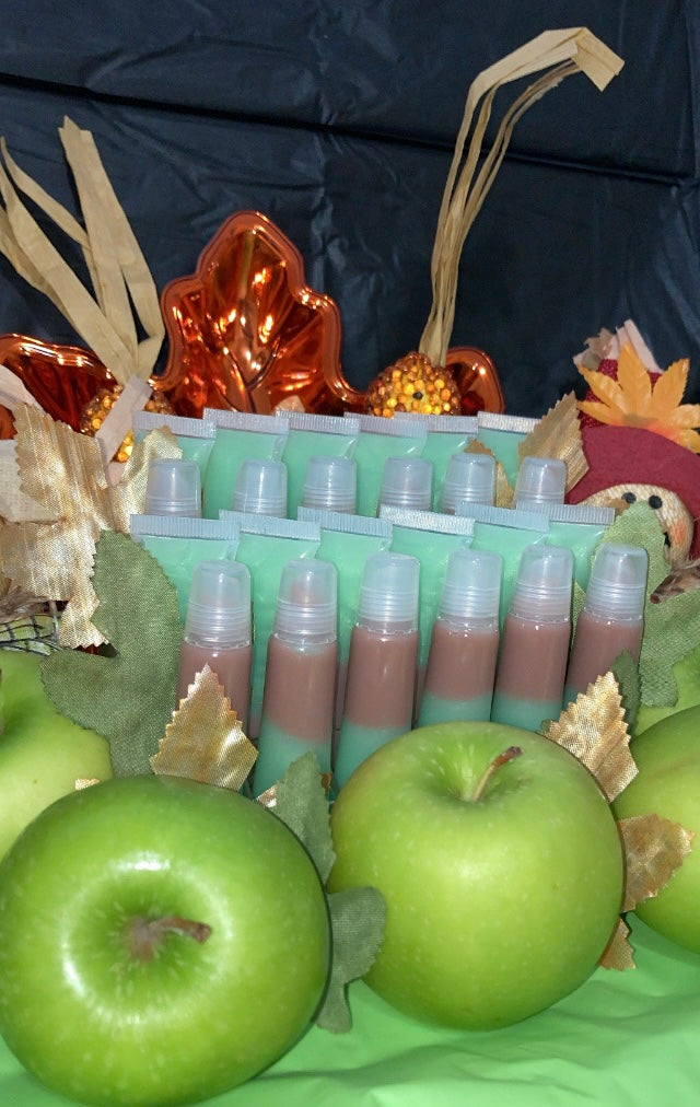 Caramel apple lip gloss