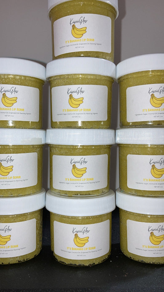 It’s bananas lip scrub