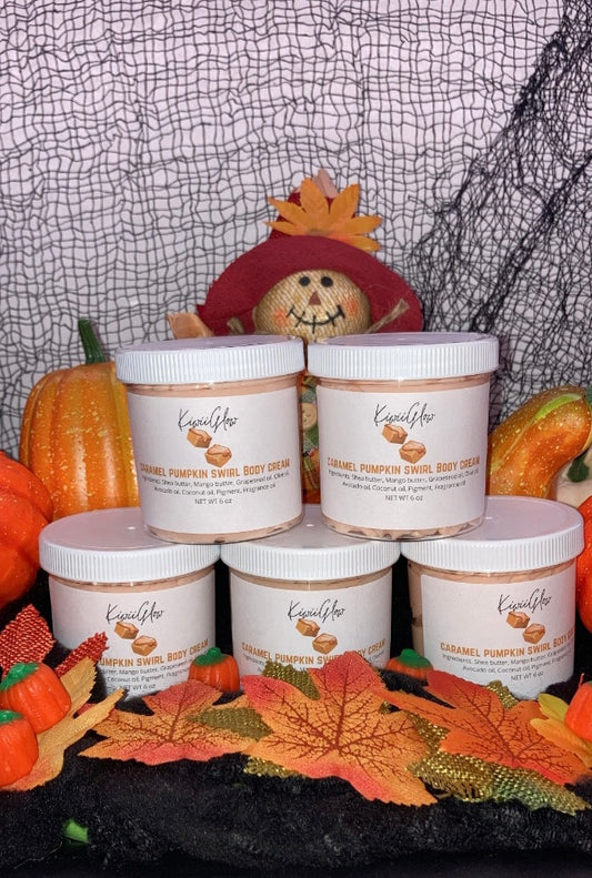 Caramel pumpkin swirl body cream